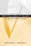 Writing about Music An Introductory Guide