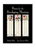 Piano for the Developing Musician 5th 9780534517786 Front Cover