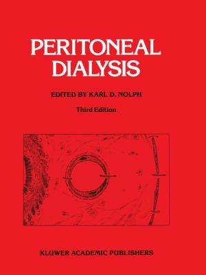 Peritoneal Dialysis Third Edition 2011 9789401069786 Front Cover