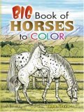 Big Book of Horses to Color 2006 9780486451787 Front Cover