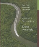 Introduction to Statistics and Data Analysis 3rd 2007 9780495118787 Front Cover