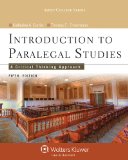 Introduction to Paralegal Studies: A Critical Thinking Approach