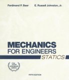 Mechanics for Engineers, Statics  cover art