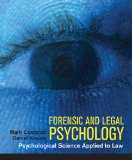Forensic and Legal Psychology  9781429205788 Front Cover