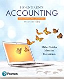 Horngren's Accounting, the Financial Chapters 12th 9780134486789 Front Cover