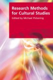 Research Methods for Cultural Studies  cover art