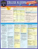 College Algebra Equations and Answers A QuickStudy Laminated Reference Guide  9781423239789 Front Cover