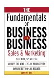 Fundamentals of Business-to-Business Sales and Marketing  cover art