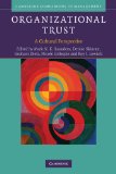Organizational Trust A Cultural Perspective  9780521737791 Front Cover