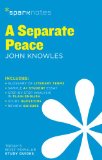 Separate Peace SparkNotes Literature Guide 2014 9781411469792 Front Cover