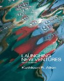 Launching New Ventures An Entrepreneurial Approach 6th 2011 9780538481793 Front Cover