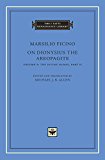 On Dionysius the Areopagite, Volume 2 The Divine Names, Part II  9780674743793 Front Cover