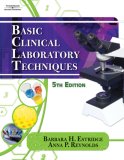 Basic Clinical Laboratory Techniques 5th 2007 Revised  9781418012793 Front Cover