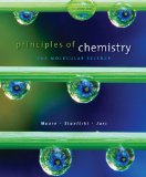 Principles of Chemistry The Molecular Science 2009 9780495390794 Front Cover