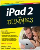 IPad 2 for Dummies 3rd 9781118176795 Front Cover