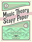 Music Theory Staff Paper Manuscript Paper with Keyboard Layout and Space for Note-Taking  9781540043795 Front Cover