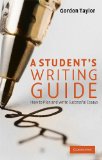 Student's Writing Guide How to Plan and Write Successful Essays cover art