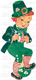 Dancing Leprechaun - Greeting Card (6 Cards Individually Bagged W/ Envelopes and Header) 2009 9781595835796 Front Cover