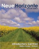 Neue Horizonte Introductory German 7th 2008 9780618954797 Front Cover