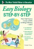Easy Biology Step-By-Step 2012 9780071767798 Front Cover