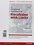 Graphical Approach to Precalculus with Limits, Books a la Carte Edition Plus Mylab Math Student Access Card  cover art
