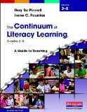Continuum of Literacy Learning, Grades 3-8, Second Edition A Guide to Teaching cover art