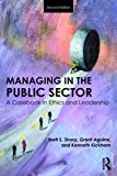 Managing in the Public Sector A Casebook in Ethics and Leadership 2nd 9781138684799 Front Cover