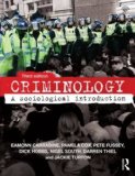Criminology A Sociological Introduction cover art