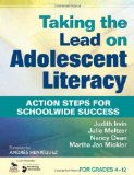 Taking the Lead on Adolescent Literacy Action Steps for Schoolwide Success cover art