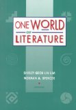One World of Literature  cover art
