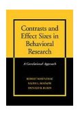 Contrasts and Effect Sizes in Behavioral Research A Correlational Approach cover art