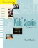 Essentials of Public Speaking 3rd 2005 Revised  9780534647803 Front Cover