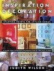 Inspiration, Decoration Starting Points for Stylish Rooms 1999 9780684856803 Front Cover