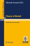 Theory of Moduli Montecatini Terme, Italy 1985 1988 9783540500803 Front Cover