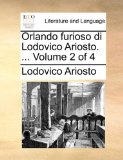 Orlando Furioso Di Lodovico Ariosto 2010 9781140897804 Front Cover
