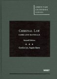 Criminal Law, Cases and Materials 2nd 9780314199805 Front Cover
