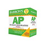 AP Human Geography Flash Cards 3rd 9781438076805 Front Cover