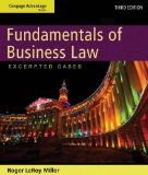 Fundamentals of Business Law Excerpted Cases cover art