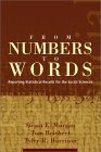 From Numbers to Words Reporting Statistical Results for the Social Sciences cover art