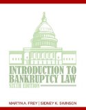 Introduction to Bankruptcy Law 6th 2012 Revised  9781435440807 Front Cover