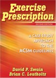 Exercise Prescription A Case Study Approach to the ACSM Guidelines cover art