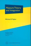 Measure Theory and Integration  9780821841808 Front Cover