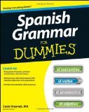 Spanish Grammar for Dummies  cover art