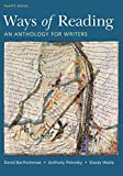 Ways of Reading: An Anthology for Writers  9781319195809 Front Cover