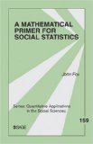 Mathematical Primer for Social Statistics  cover art