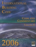 International Building Code 2006 Code and Commentary 2006 9781580014809 Front Cover