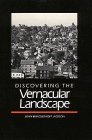 Discovering the Vernacular Landscape  cover art