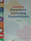 California Preschool Learning Foundations Volume 1 cover art