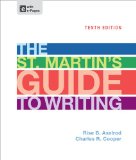 Loose-Leaf Version for the St. Martin's Guide to Writing  cover art