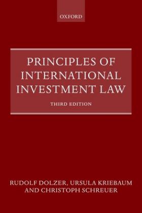 Principles of International Investment Law 3rd 9780192857811 Front Cover